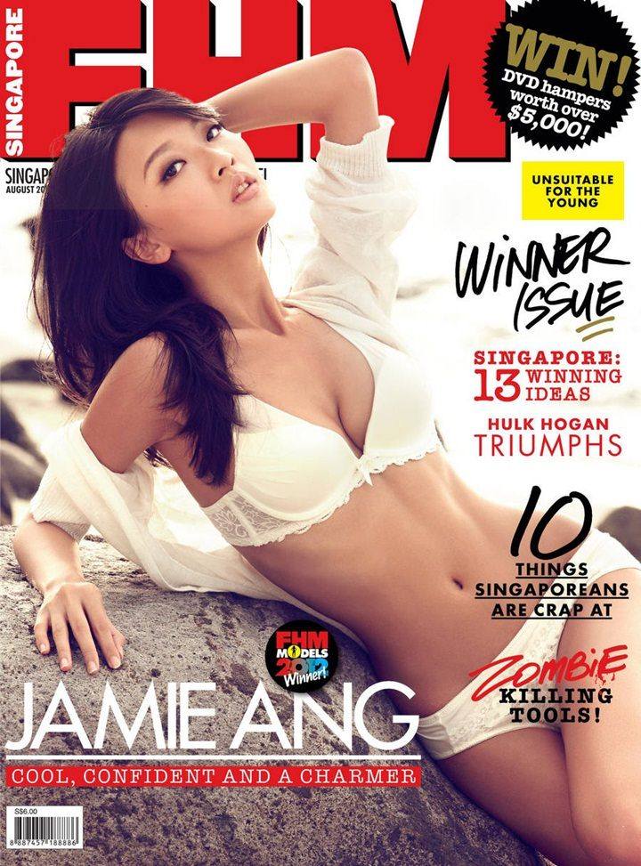 Jamie Ang @ FHM Singapore August 2012