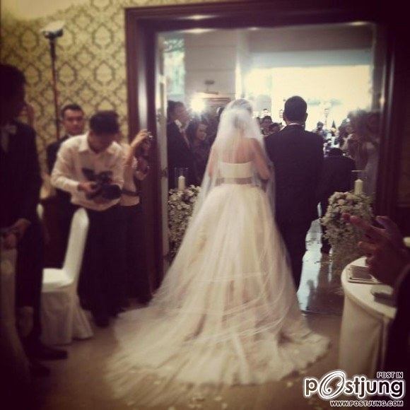 งานแต่งงาน จ๋า ยศสินี-เปิ้ล ณัฐบูร