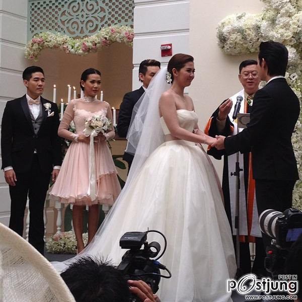 งานแต่งงาน จ๋า ยศสินี-เปิ้ล ณัฐบูร