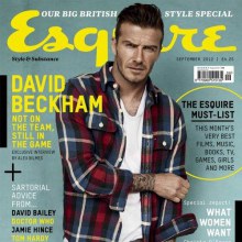 David Beckham @ Esquire UK September 2012