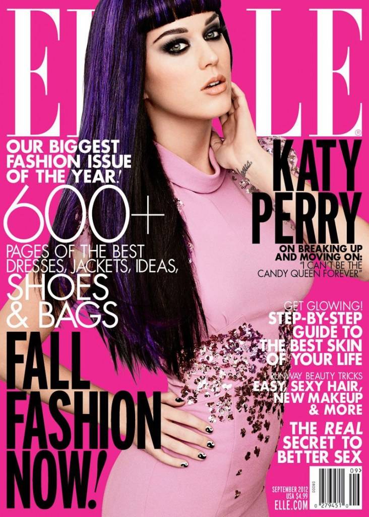 Katy Perry @ Elle US September 2012