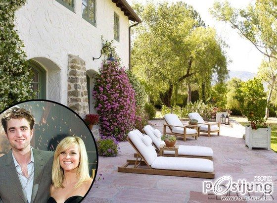 Reese Witherspoon เปิดบ้านพักต่างอากาศสุดหรูที่แคลิฟอร์เนีย ให้กับ Robert Pattinson