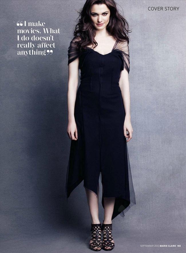 Rachel Weisz @ Marie Claire UK September 2012