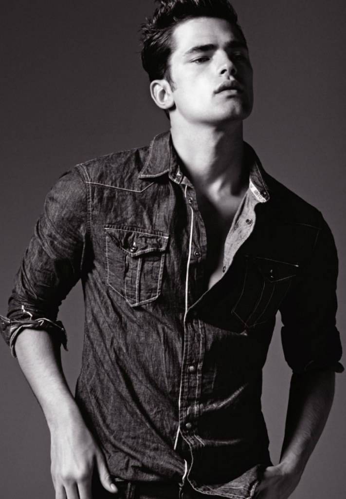 Sean O’Pry @ Armani Jeans A/W 2012-2013