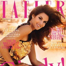 Cindy Crawford @ Tatler UK September 2012