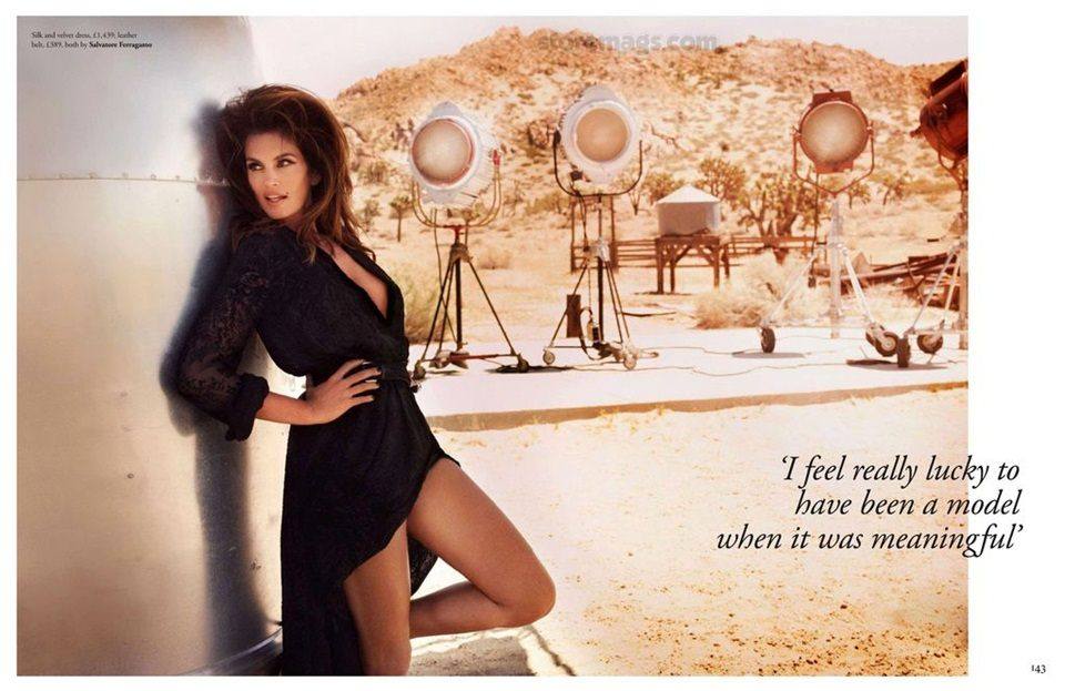 Cindy Crawford @ Tatler UK September 2012