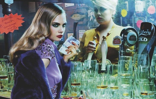 สวย คม ทรงเสน่ห์! กับภาพแฟชั่นของสาว Cara Delevingne