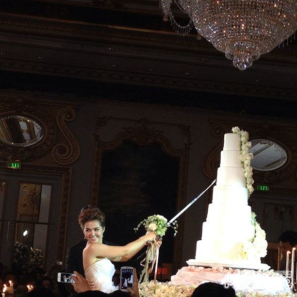 Instagram งานแต่งงานจ๋า ยศสินี - เปิ้ล ณัฐบูร