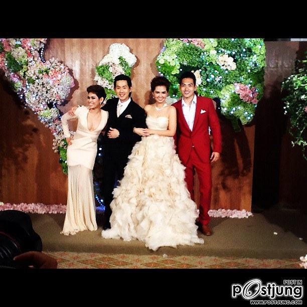 Instagram งานแต่งงานจ๋า ยศสินี - เปิ้ล ณัฐบูร