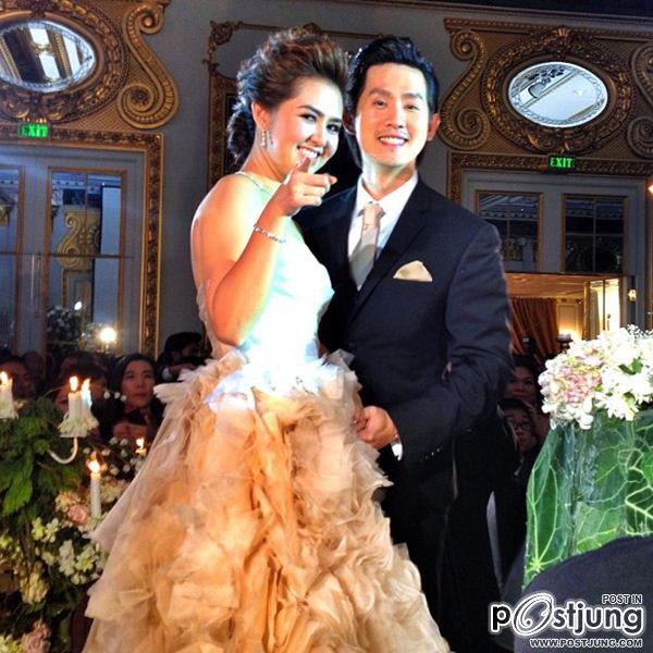 Instagram งานแต่งงานจ๋า ยศสินี - เปิ้ล ณัฐบูร