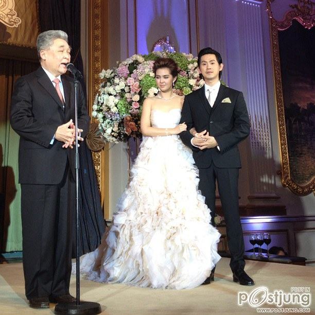 Instagram งานแต่งงานจ๋า ยศสินี - เปิ้ล ณัฐบูร