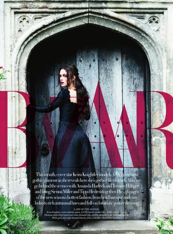 Keira Knightley @ Harper's Bazaar UK September 2012