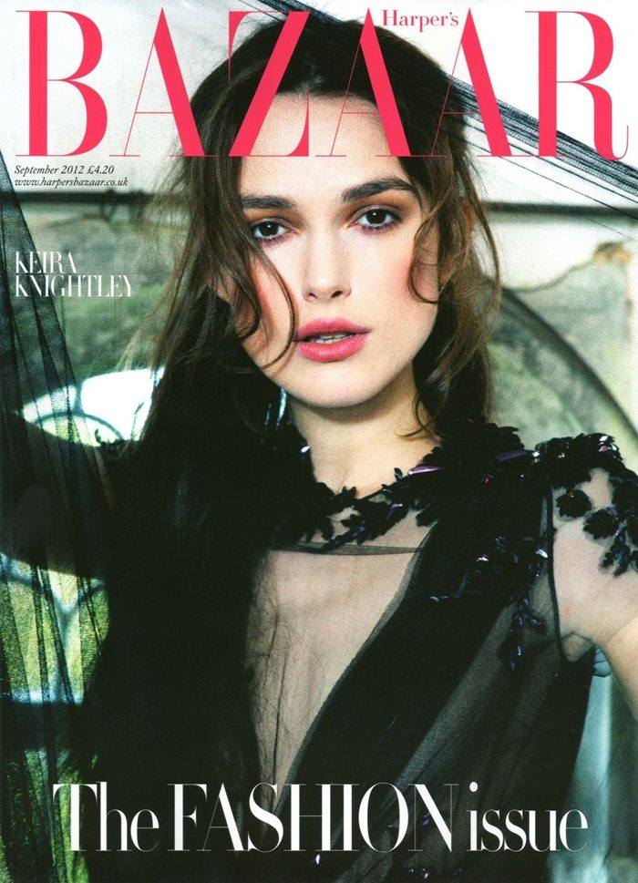 Keira Knightley @ Harper's Bazaar UK September 2012