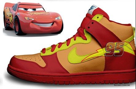 รองเท้า Nike สไตล์ การ์ตูน