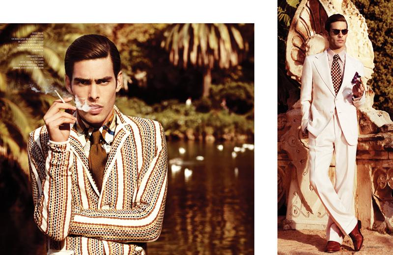 Jon Kortajarena @ Fashionisto # 3 Spring 2012