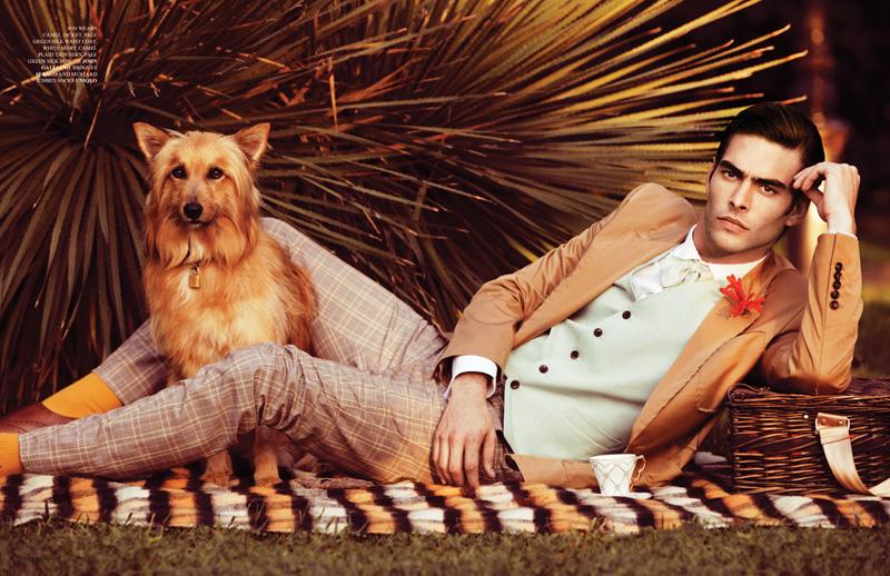 Jon Kortajarena @ Fashionisto # 3 Spring 2012