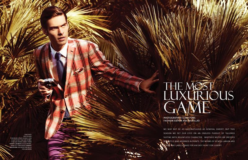 Jon Kortajarena @ Fashionisto # 3 Spring 2012