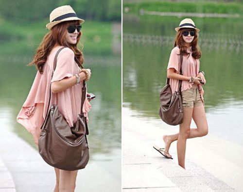 แฟชั่น เสื้อเอวลอย น่ารักน่าหยิก