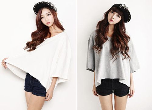 แฟชั่น เสื้อเอวลอย น่ารักน่าหยิก