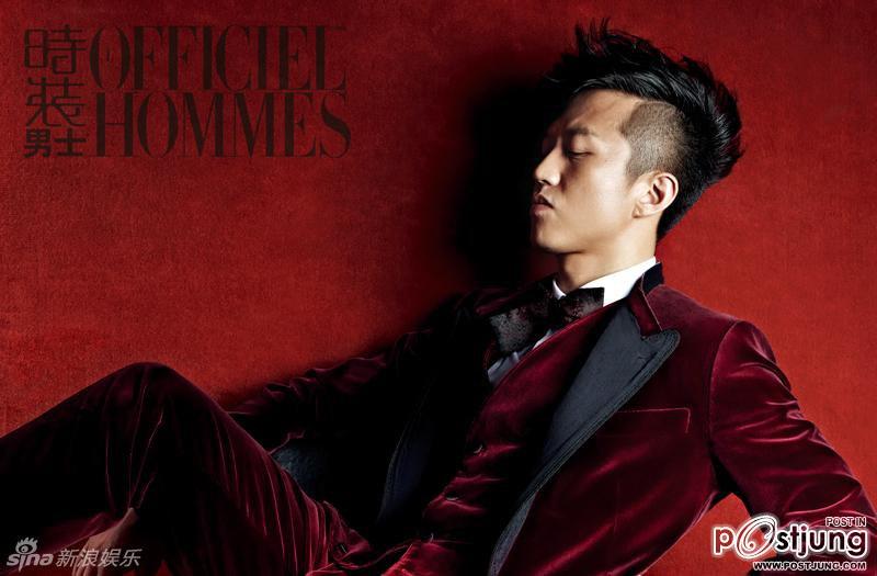 Deng Chao @ L'Officiel Hommes China Magazine August 2012