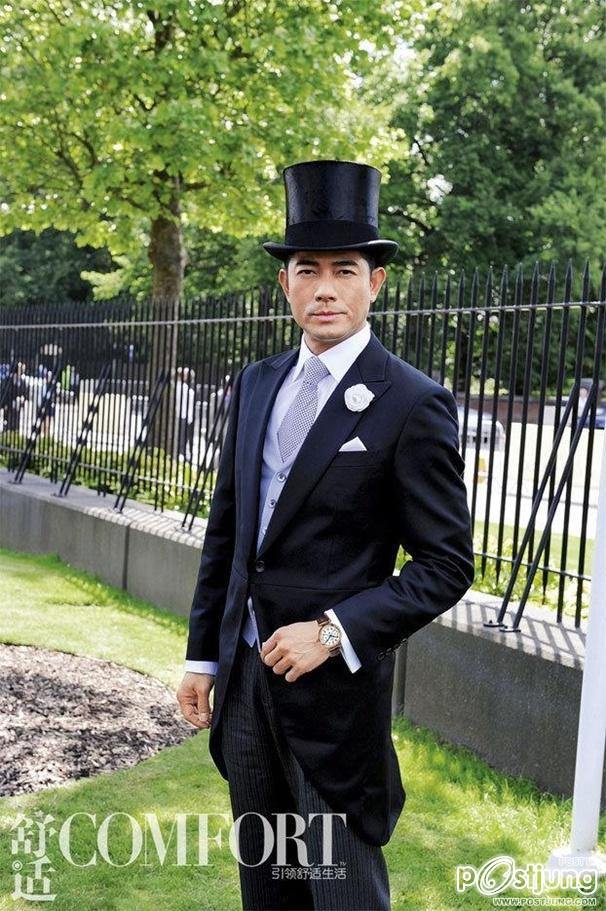 Aaron Kwok @ Comfort magazine May 2012