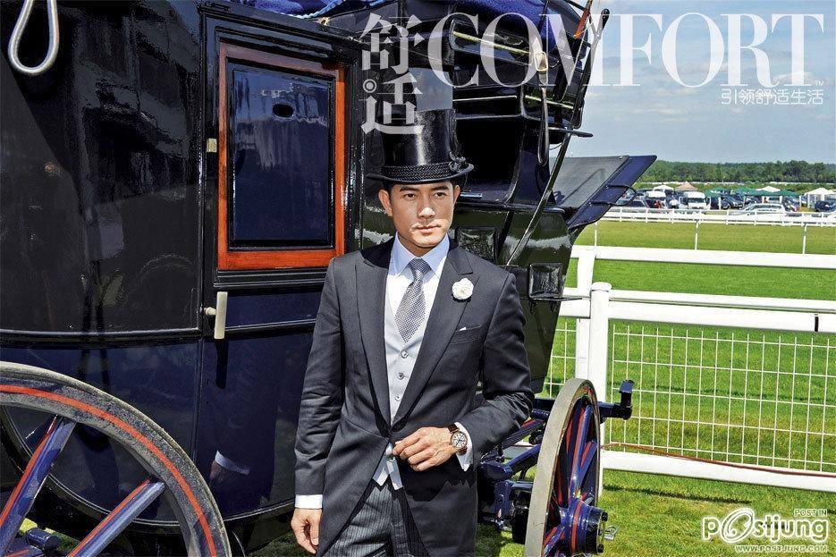 Aaron Kwok @ Comfort magazine May 2012