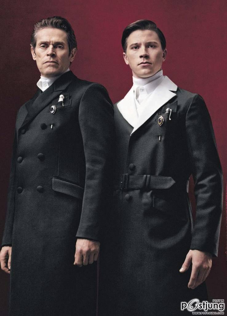 Gary Oldman, Jamie Bell, Garrett Hedlund & Willem Dafoe @ Prada F/W 2012 Menswear Campaign