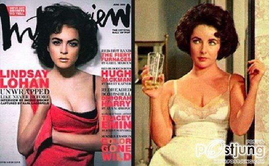 "ลินด์ซีย์ โลฮาน" ในบทบาทดาวค้างฟ้า "อลิซาเบธ เทย์เลอร์"