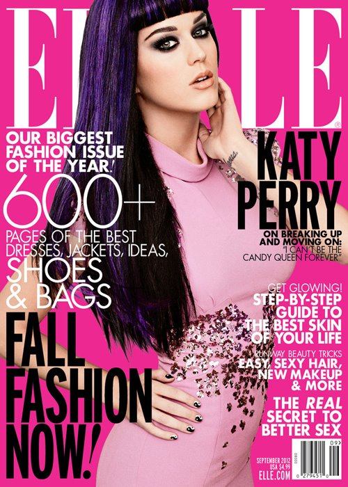Katy Perry ถ่ายแบบขึ้นปกนิตยสาร ELLE Magazine!
