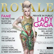 Gaga บน ปก Royale