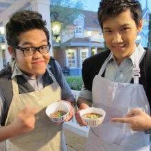 [Ts8] โดม & แกงส้ม @ รายการครัวอินดี้ (23-06-55)