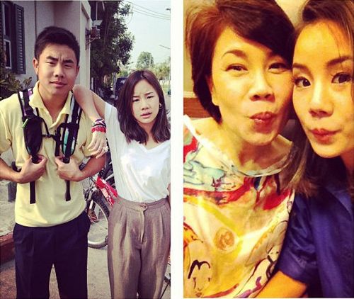 คอลเลคชั่น คู่แม่ &ndash; ลูกดารา สวยสดใสไม่แพ้กัน