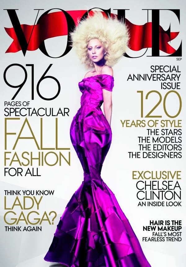 Gaga  ปก  VOGUE
