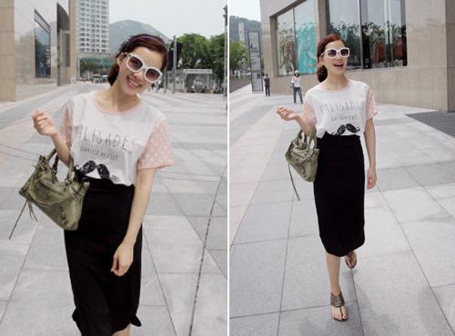 แฟชั่น เสื้อลายหนวด เก๋ มาแรง