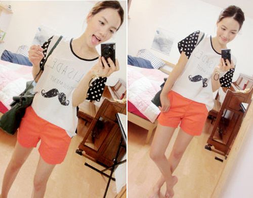 แฟชั่น เสื้อลายหนวด เก๋ มาแรง