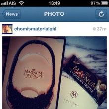 มาดูสร้อยที่เขาส่งมาเชิญ celeb ร่วมงาน Magnum กัน