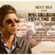 Noel Gallagher OASIS Live in Bangkok