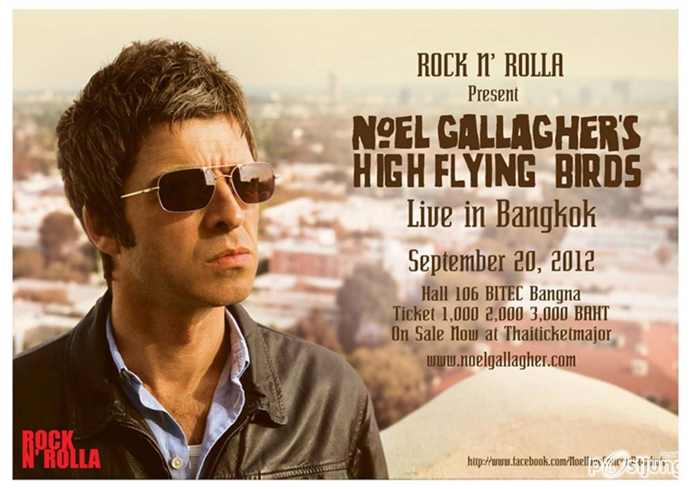 Noel Gallagher OASIS Live in Bangkok