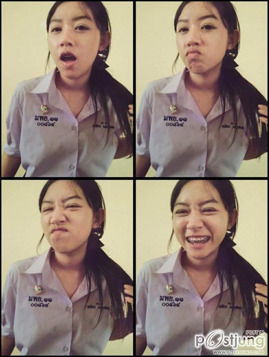 น้อง โอปอ โรงเรียนเมืองพัทยา 11 / พี่โดม