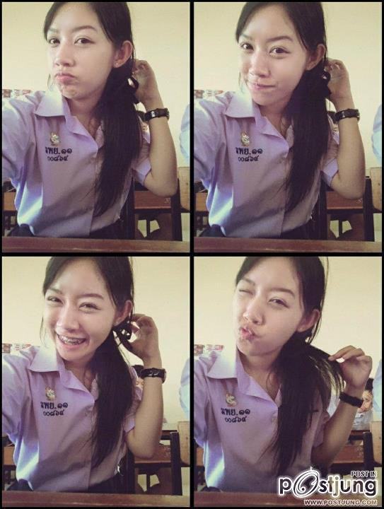 น้อง โอปอ โรงเรียนเมืองพัทยา 11 / พี่โดม