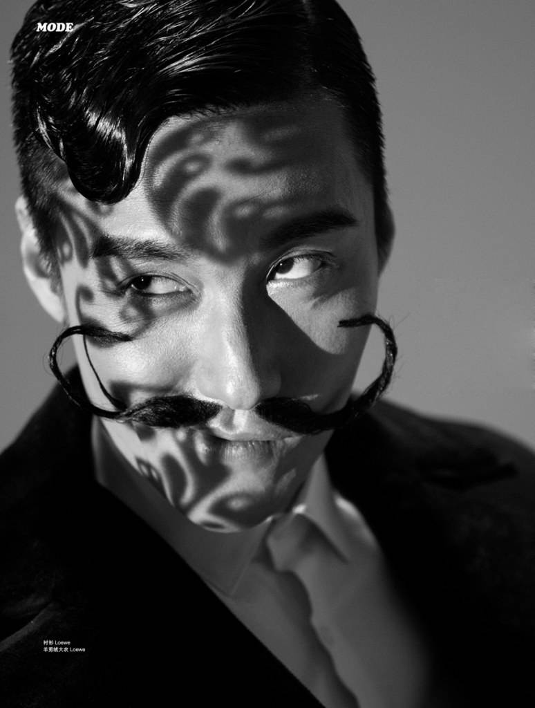 Hu Bing @ L’OFFICIEL HOMMES China August 2012