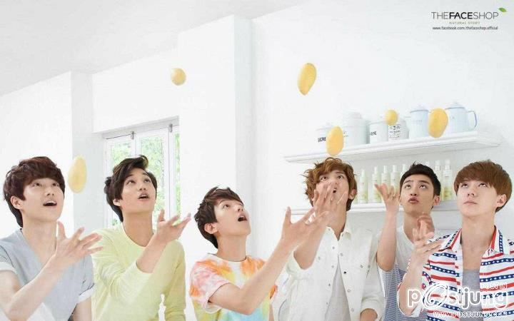 EXO-K for The Face Shop [HQ]