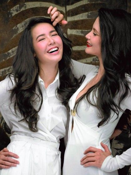 จีน่า-จิดาภา & เจด้า-จิดาริน ณ ลำเลียง @ WOMAN & HOME no.45 August 2012