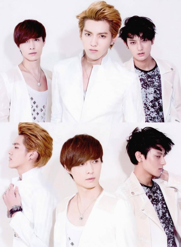 EXO-M @ Pop Magazine no.539 August 2012