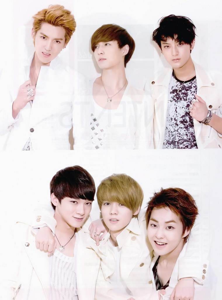 EXO-M @ Pop Magazine no.539 August 2012