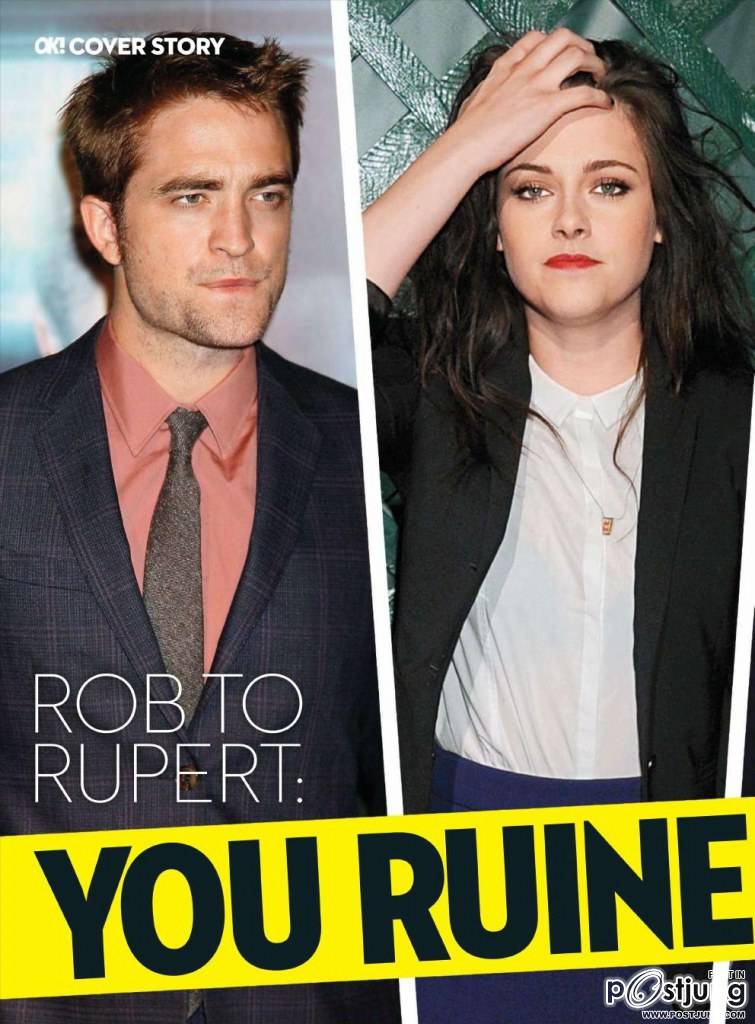 Twilight Drama! @ OK! US Magazine August 2012