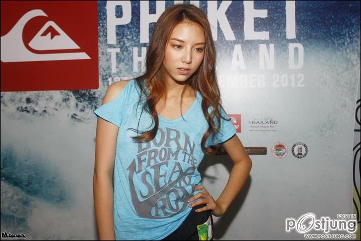 มิว ลักษณ์นารา @ Quiksilver Open Phuket Thailand, อัมรินทร์พลาซ่า