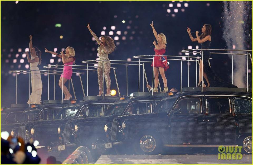 Spice Girls @ Closing Ceremony London 2012 Olympic Games