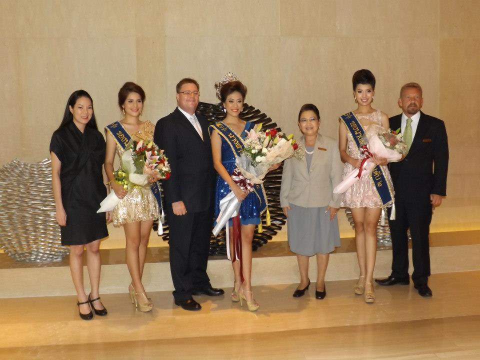 ภาระกิจนางสาวไทย ๒๕๕๕  และรองทั้งสอง