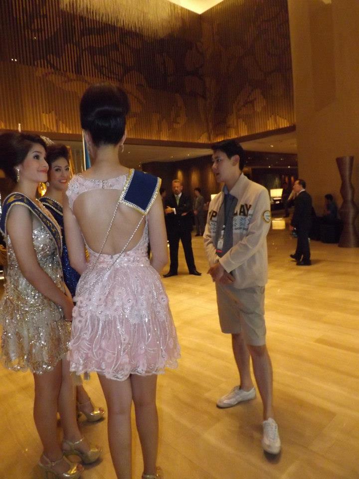 ภาระกิจนางสาวไทย ๒๕๕๕  และรองทั้งสอง